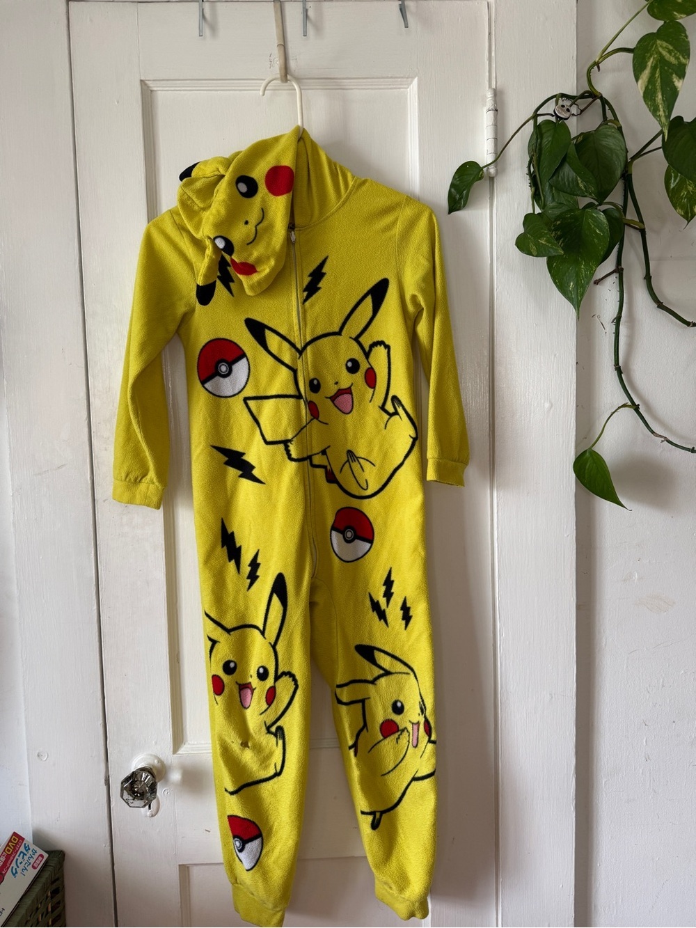 Pikachu Yellow Pokemon Onesie Jumpsuit kids